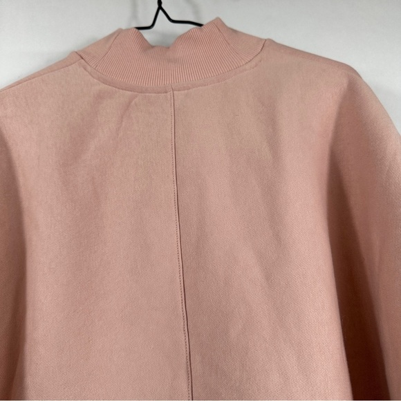 Banana Republic Puff-Sleeve Mock Neck Fleece Sweatshirt | Size Medium - Picture 12 of 13